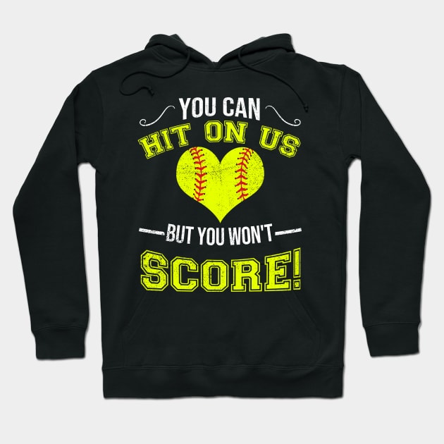 Softball Saying For Pitcher and Catcher Hoodie by tobzz